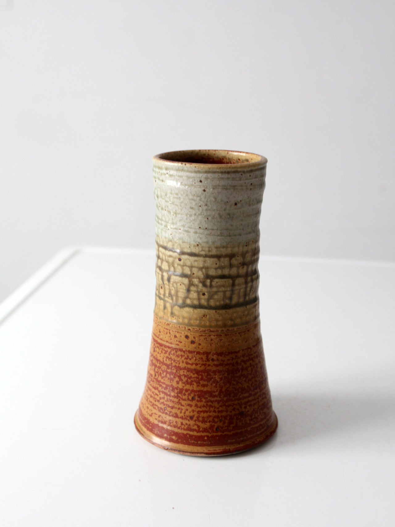 vintage studio pottery vase