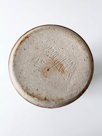 vintage studio pottery vase