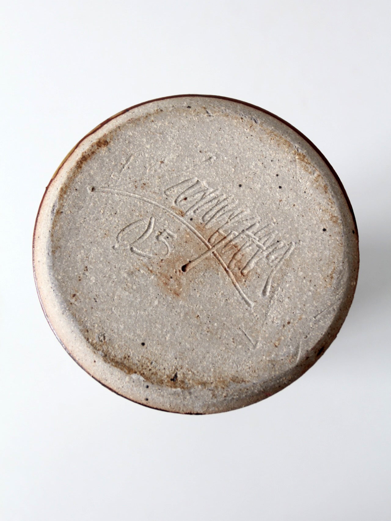 vintage studio pottery vase