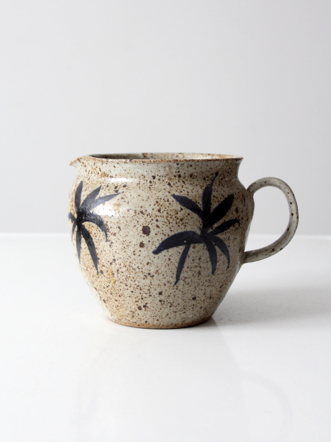 vintage studio pottery pitcher