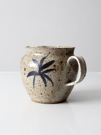 vintage studio pottery pitcher