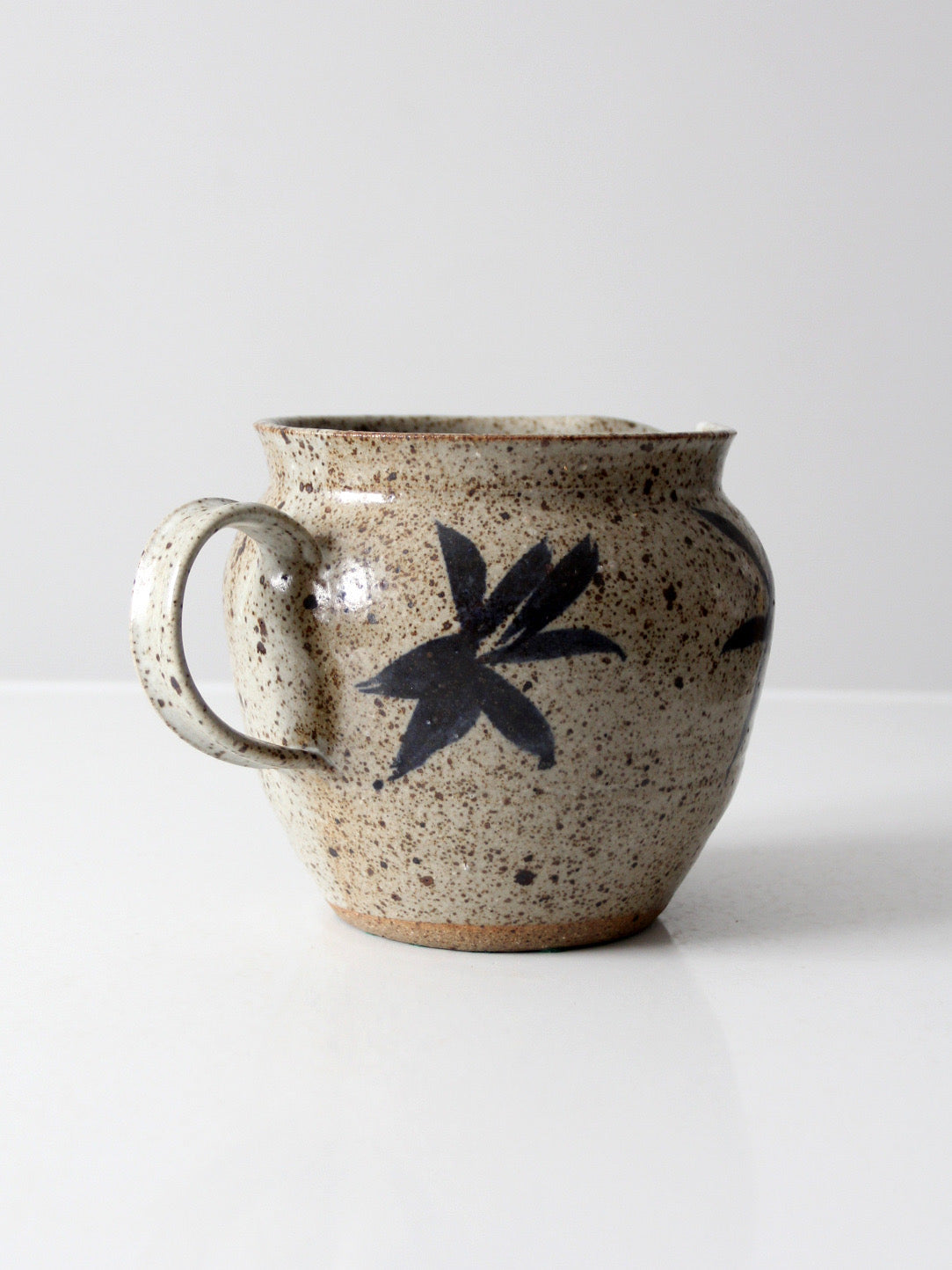 vintage studio pottery pitcher
