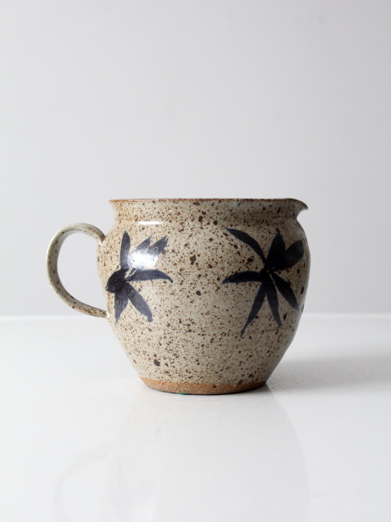 vintage studio pottery pitcher