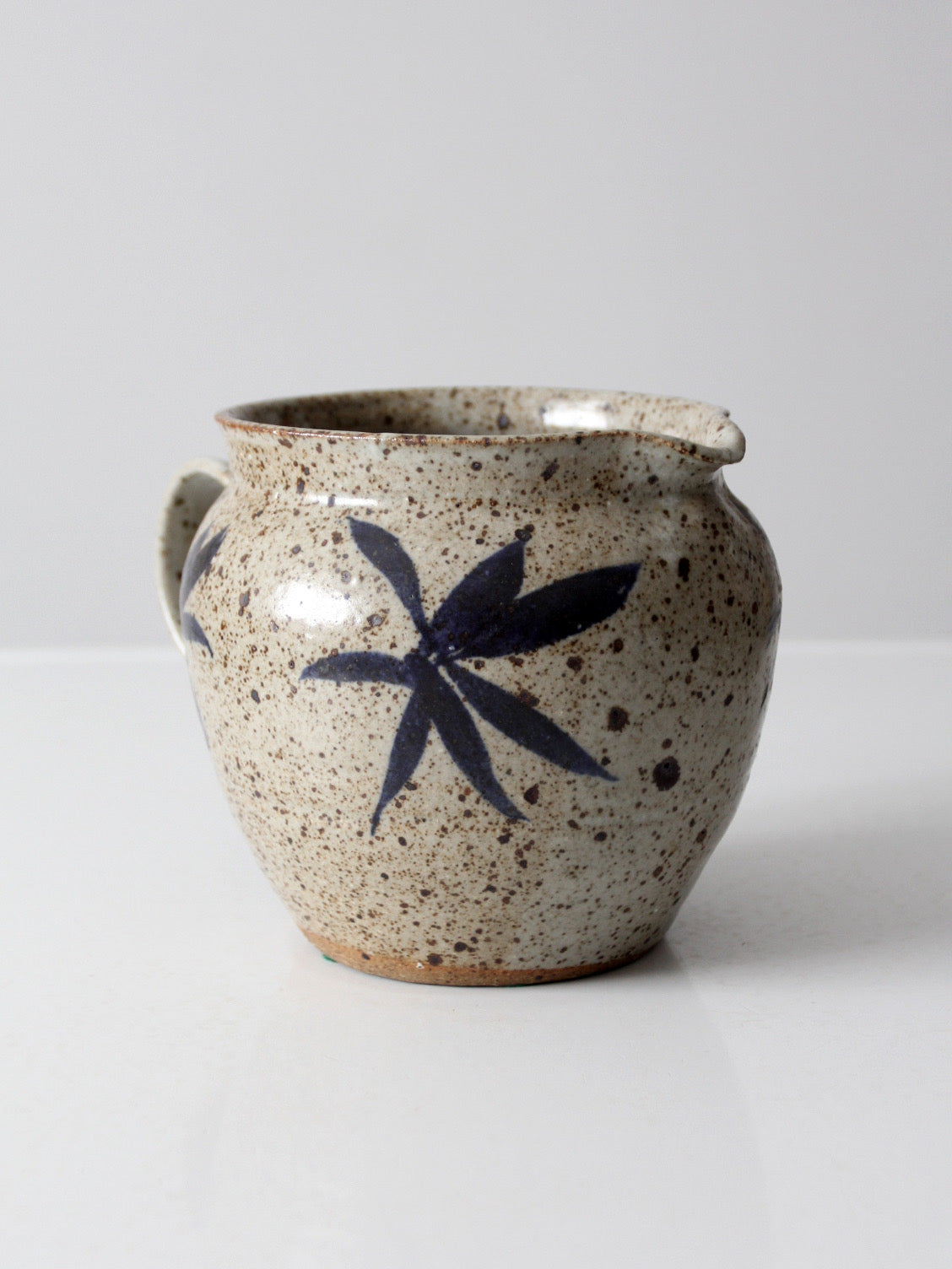vintage studio pottery pitcher
