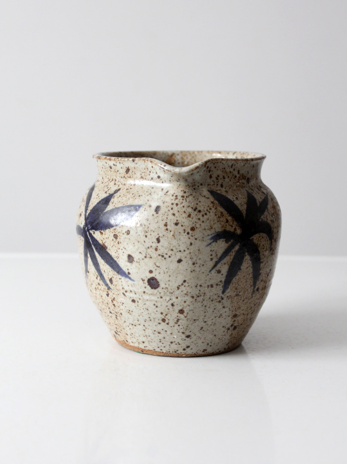vintage studio pottery pitcher