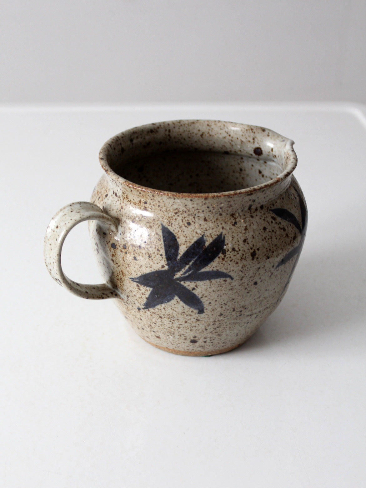 vintage studio pottery pitcher