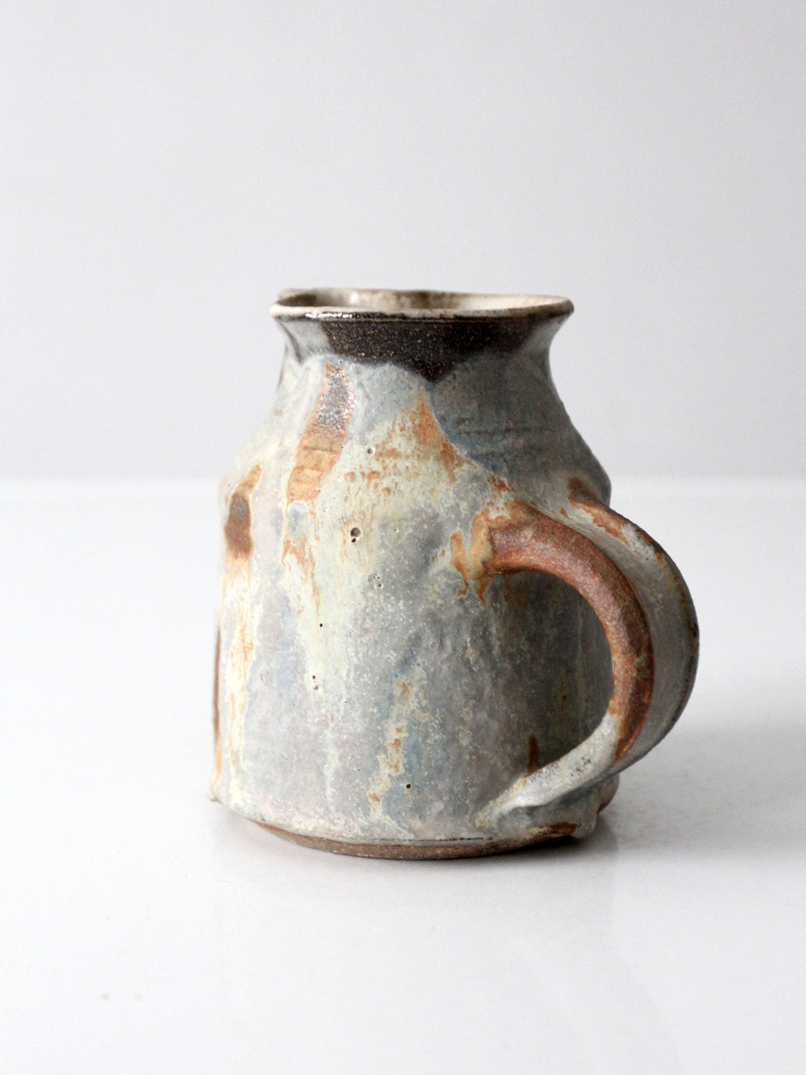 vintage studio pottery pitcher