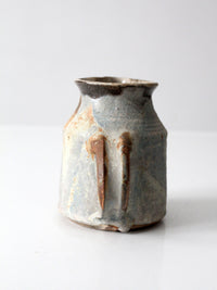 vintage studio pottery pitcher