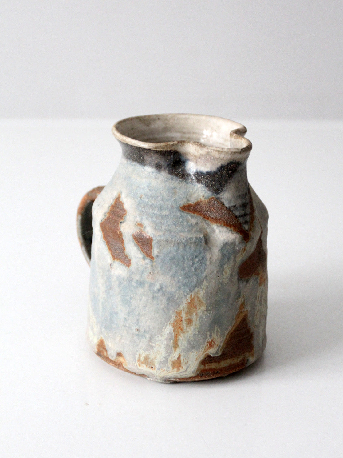 vintage studio pottery pitcher
