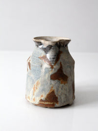vintage studio pottery pitcher