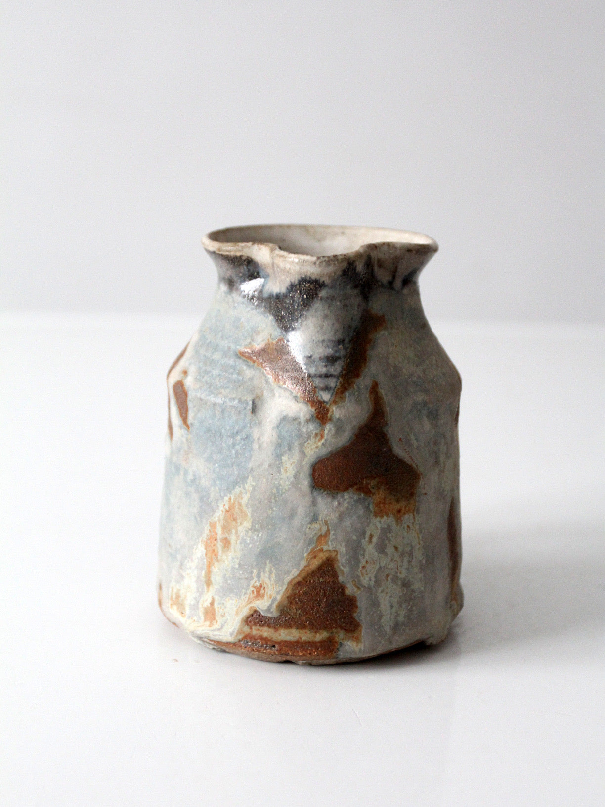 vintage studio pottery pitcher