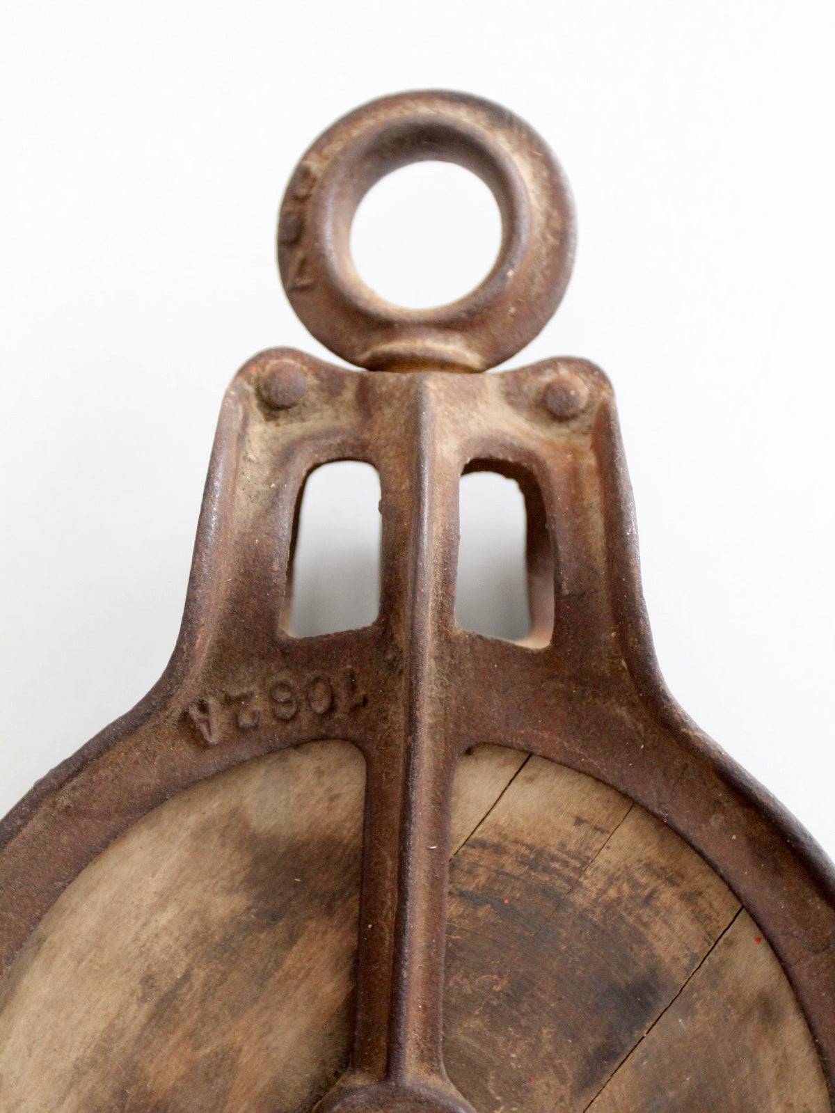 antique Jamesway barn hay trolley pulley