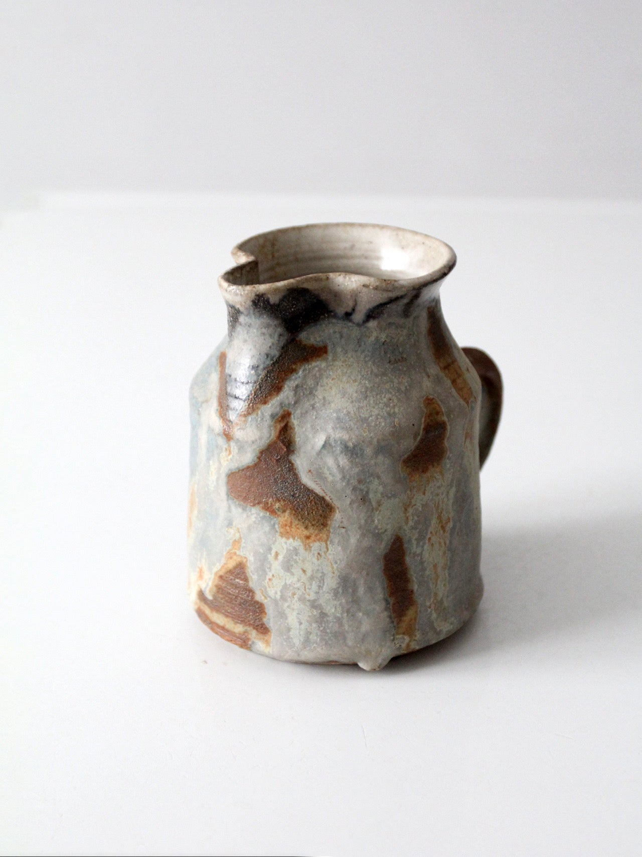 vintage studio pottery pitcher