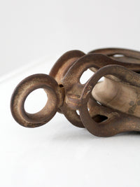 antique Jamesway barn hay trolley pulley