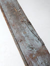 antique primitive painted wood bench