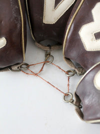 vintage 1950s golf club head covers | set of 4