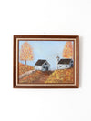 farmhouse oil painting on canvas 1975