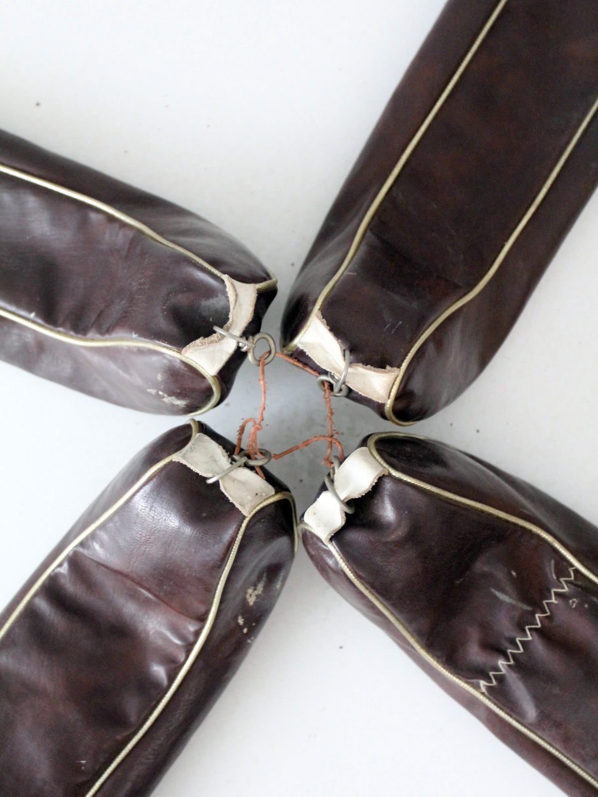 vintage 1950s golf club head covers | set of 4