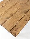 antique painted pine farmhouse accent table
