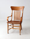 antique Arts and Crafts armchair