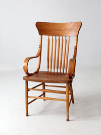 antique Arts and Crafts armchair
