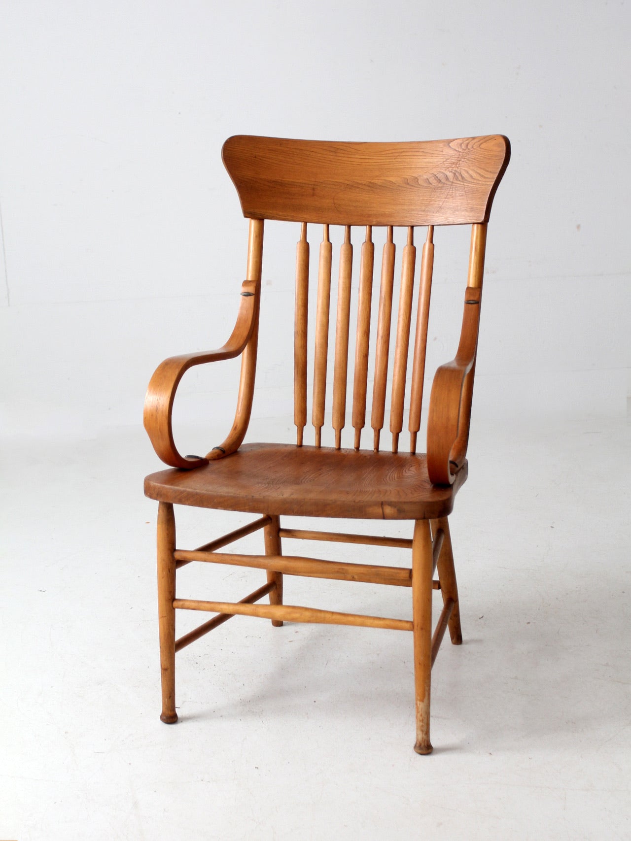 antique Arts and Crafts armchair