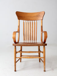 antique Arts and Crafts armchair