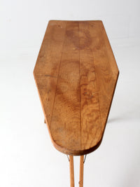 antique wooden ironing board