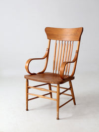 antique Arts and Crafts armchair