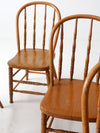 antique spindle back dining chairs set of 5