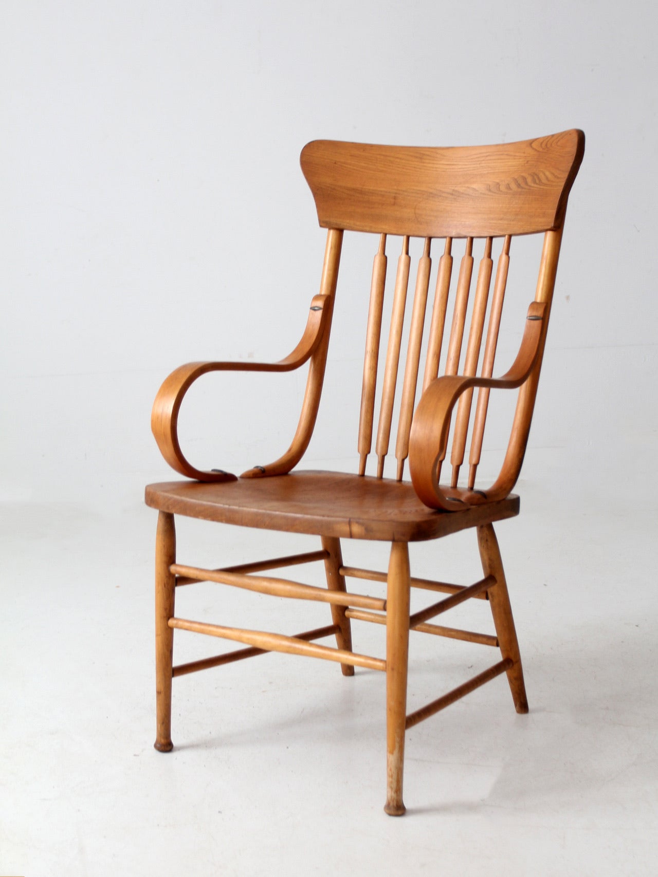 antique Arts and Crafts armchair