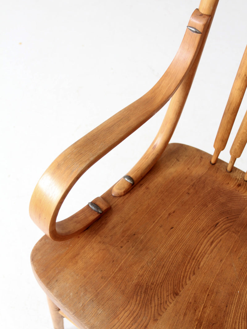 antique Arts and Crafts armchair