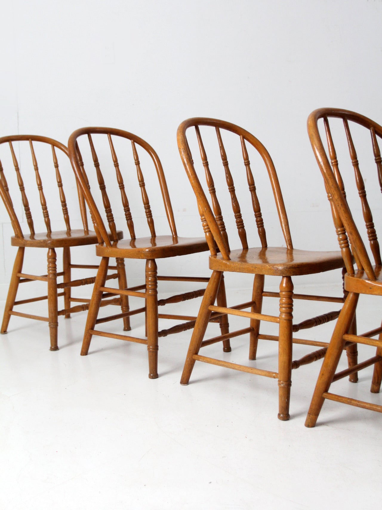 antique spindle back dining chairs set of 5