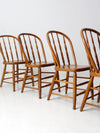 antique spindle back dining chairs set of 5