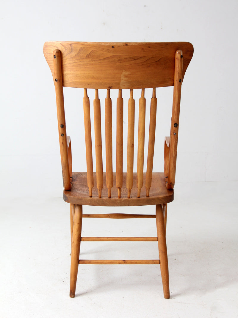 antique Arts and Crafts armchair