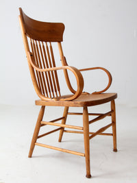 antique Arts and Crafts armchair