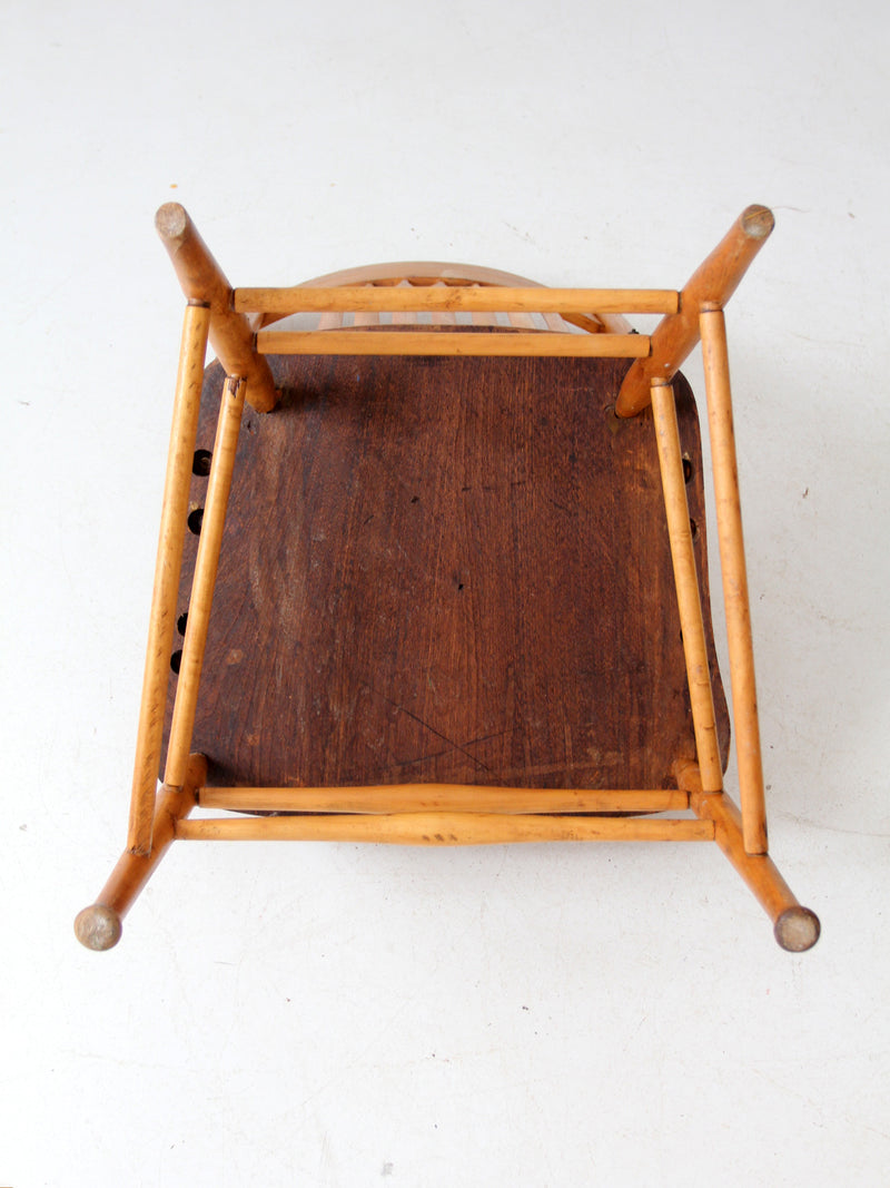 antique Arts and Crafts armchair