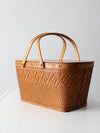 vintage picnic basket