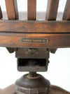 vintage Kendrick swivel bankers desk chair
