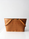 vintage picnic basket
