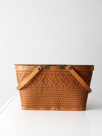 vintage picnic basket