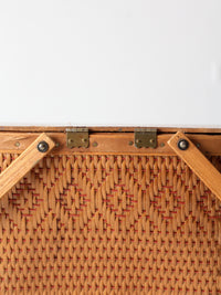 vintage picnic basket