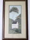 Warren Kimble folk art prints: Brandon Barn & Brandon House