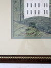 Warren Kimble folk art prints: Brandon Barn & Brandon House