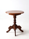 antique Victorian side table