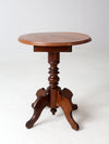antique Victorian side table