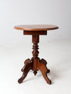 antique Victorian side table