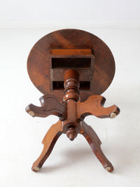antique Victorian side table