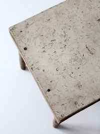 antique painted primitive farmhouse stool