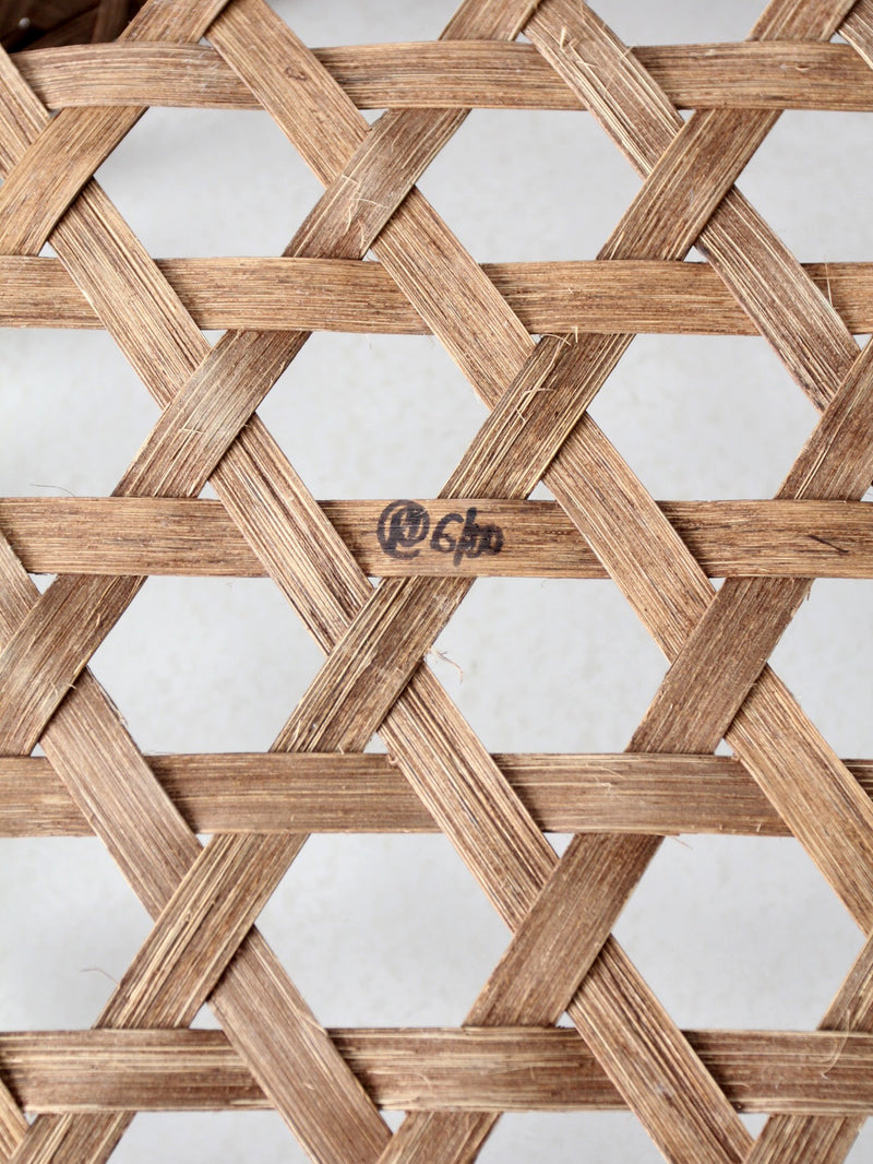 vintage Shaker style cheese basket